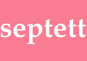 Synonym septett