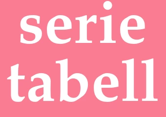 Synonym serietabell