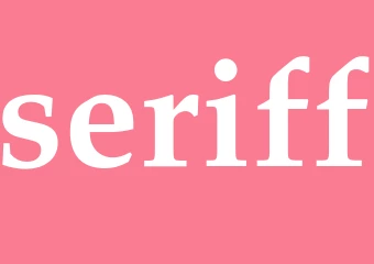 Synonym seriff