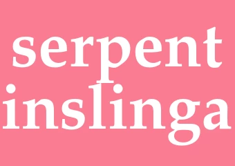 Synonym serpentinslinga