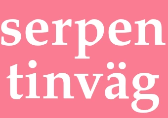 Synonym serpentinväg