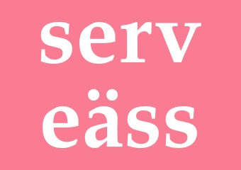 Synonym serveäss