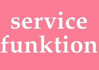 Synonym servicefunktion