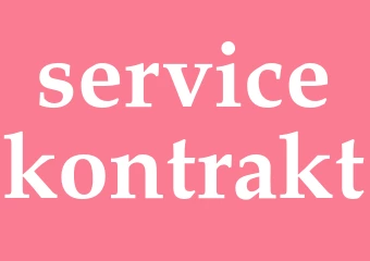 Synonym servicekontrakt