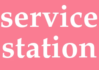 Synonym servicestation