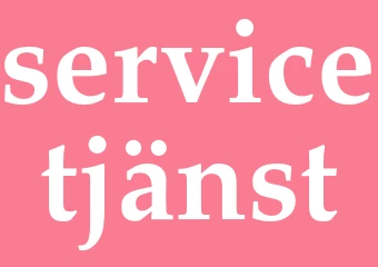 Synonym servicetjänst