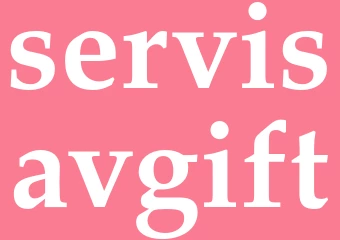 Synonym servisavgift