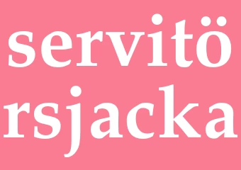 Synonym servitörsjacka