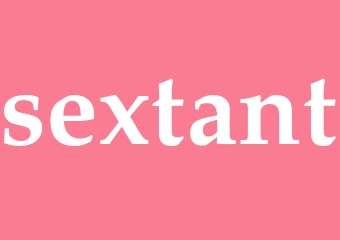 Synonym sextant