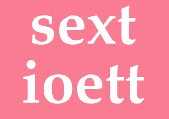 Synonym sextioett