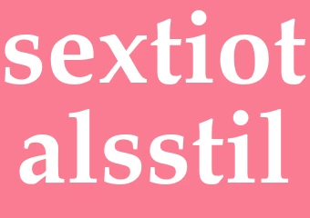 Synonym sextiotalsstil