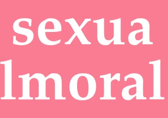 Synonym sexualmoral