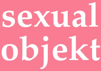 Synonym sexualobjekt