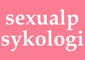Synonym sexualpsykologi
