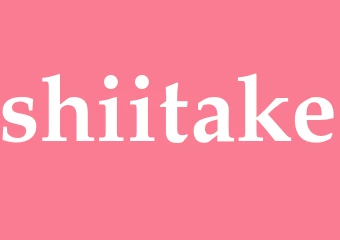 Synonym shiitake