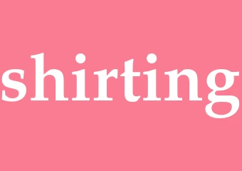 Synonym shirting