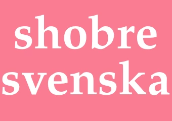 Synonym shobresvenska