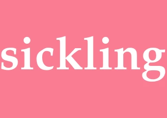 Synonym sickling