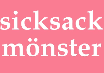 Synonym sicksackmönster