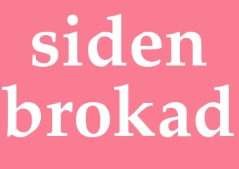 Synonym sidenbrokad