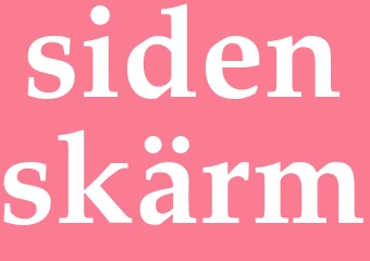 Synonym sidenskärm
