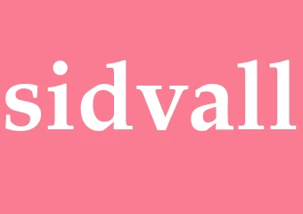 Synonym sidvall