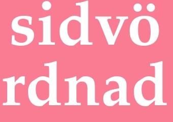 Synonym sidvördnad