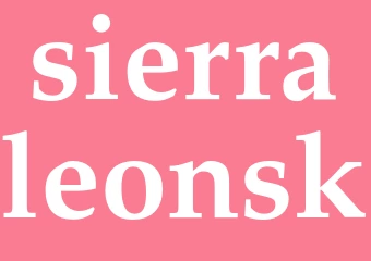 Synonym sierraleonsk
