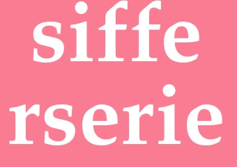 Synonym sifferserie