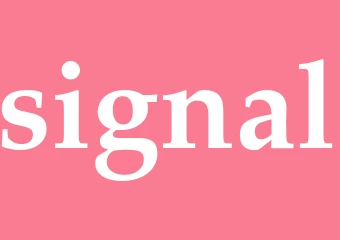 Synonym signal