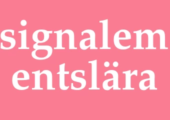 Synonym signalementslära
