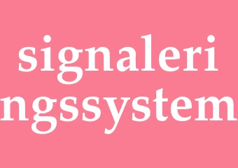 Synonym signaleringssystem