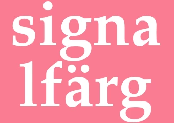 Synonym signalfärg