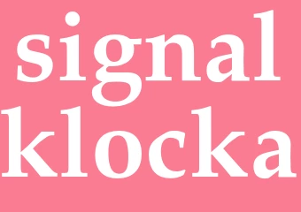 Synonym signalklocka