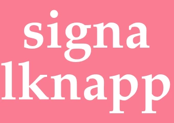 Synonym signalknapp