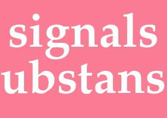 Synonym signalsubstans