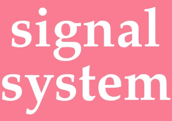 Synonym signalsystem