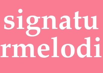 Synonym signaturmelodi
