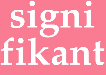 Synonym signifikant