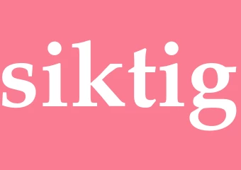 Synonym siktig