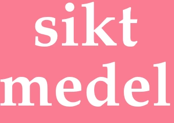 Synonym siktmedel