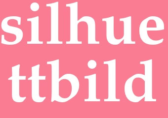 Synonym silhuettbild