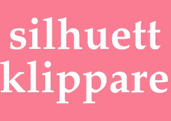 Synonym silhuettklippare