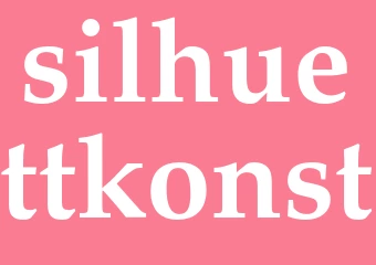 Synonym silhuettkonst