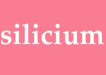 Synonym silicium