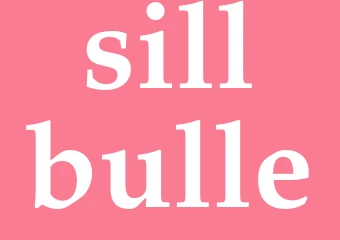 Synonym sillbulle