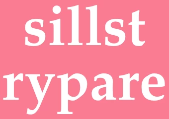 Synonym sillstrypare