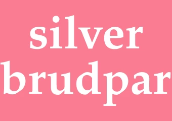 Synonym silverbrudpar