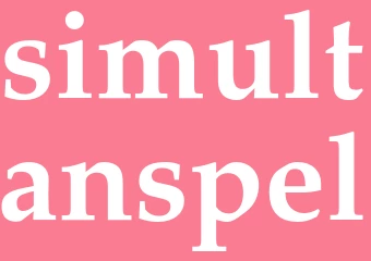 Synonym simultanspel