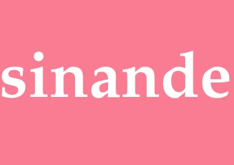 Synonym sinande